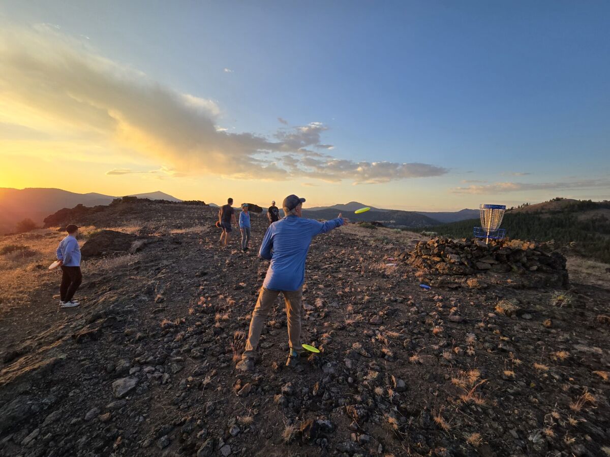 20-basket disc golf course at Beckwourth Peak High Camp, Lost Sierra