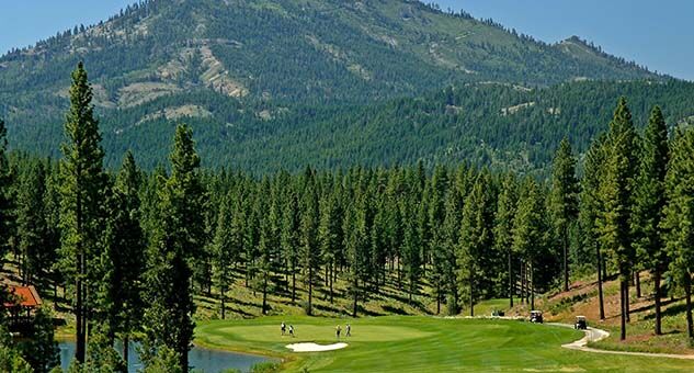 Grizzly Ranch golf course near Beckwourth Peak High Camp, Plumas County
